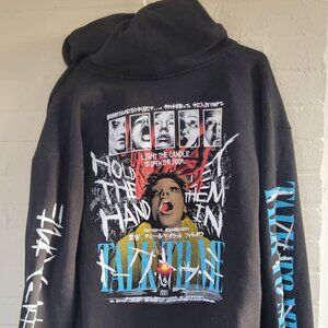 Rucking Fotten Talk To Me Zip Up Hoodie XL A24 Horror The Hand